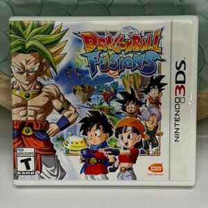 NINTENDO 3DS Dragon Ball Fusions Game, Instruction Booklet and Case